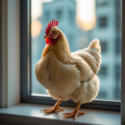 chickens in your house