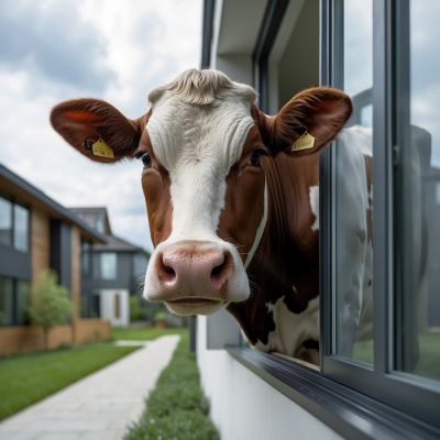 cow in your window