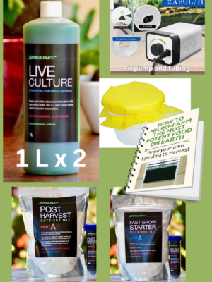 The Spirulina Production Kit — 2L Edition.