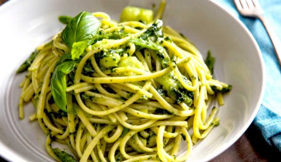 Vegan Spirulina Pesto Recipe
